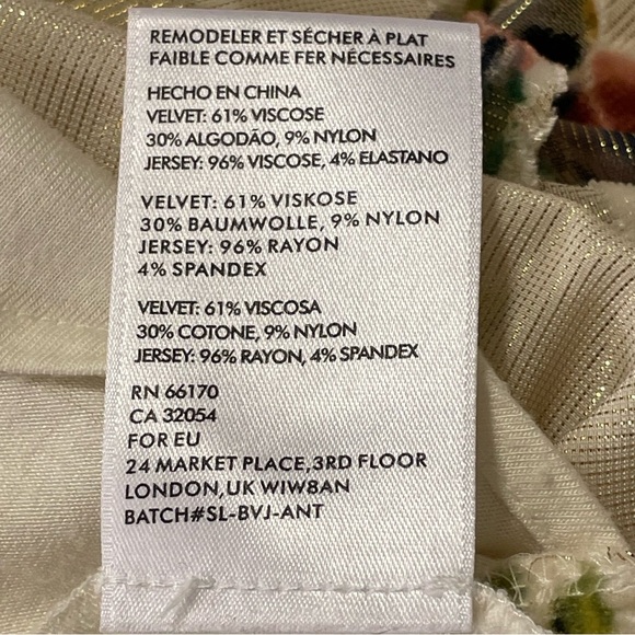 DELETTA by ANTHROPOLOGIE Oak Song Tee in Ivory - Picture 8 of 8